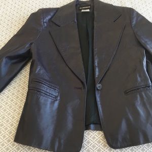 Ann Demeulemeester Leather Jacket